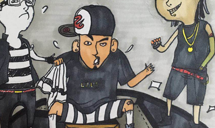 法治宣传漫画