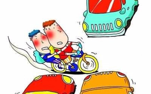 初高中生交通安全“五当心”